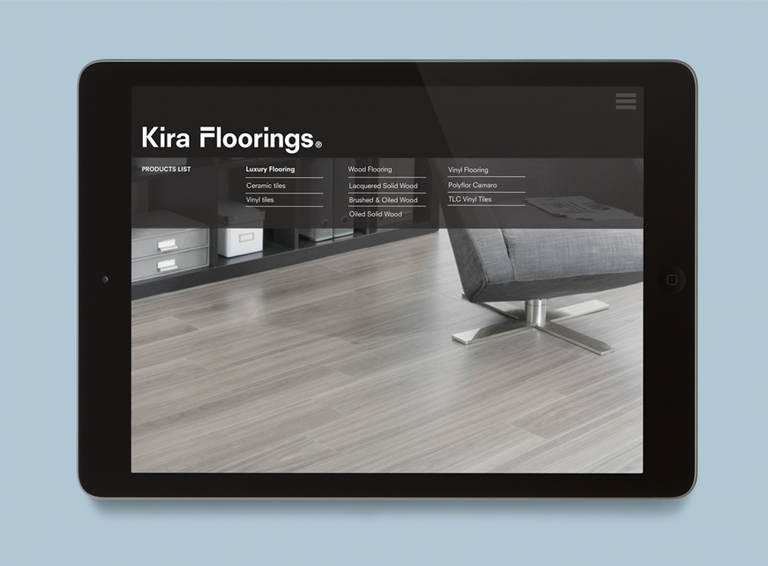 Website Design for Floorings and Tiles Company